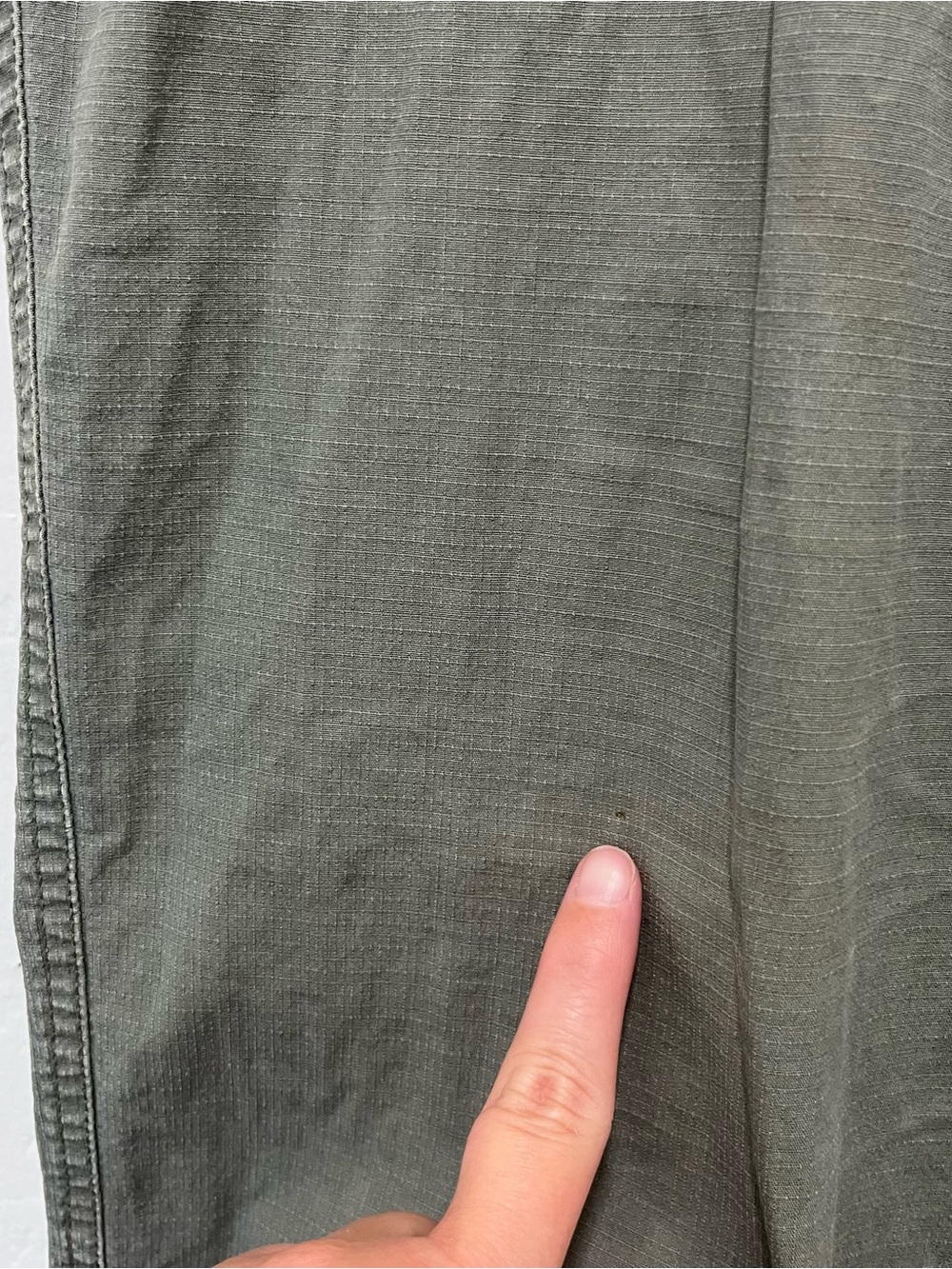 Vuori Women's Ripstop Pant VW401 Army Green Hiking Joggers Size XL - Picture 7 of 7
